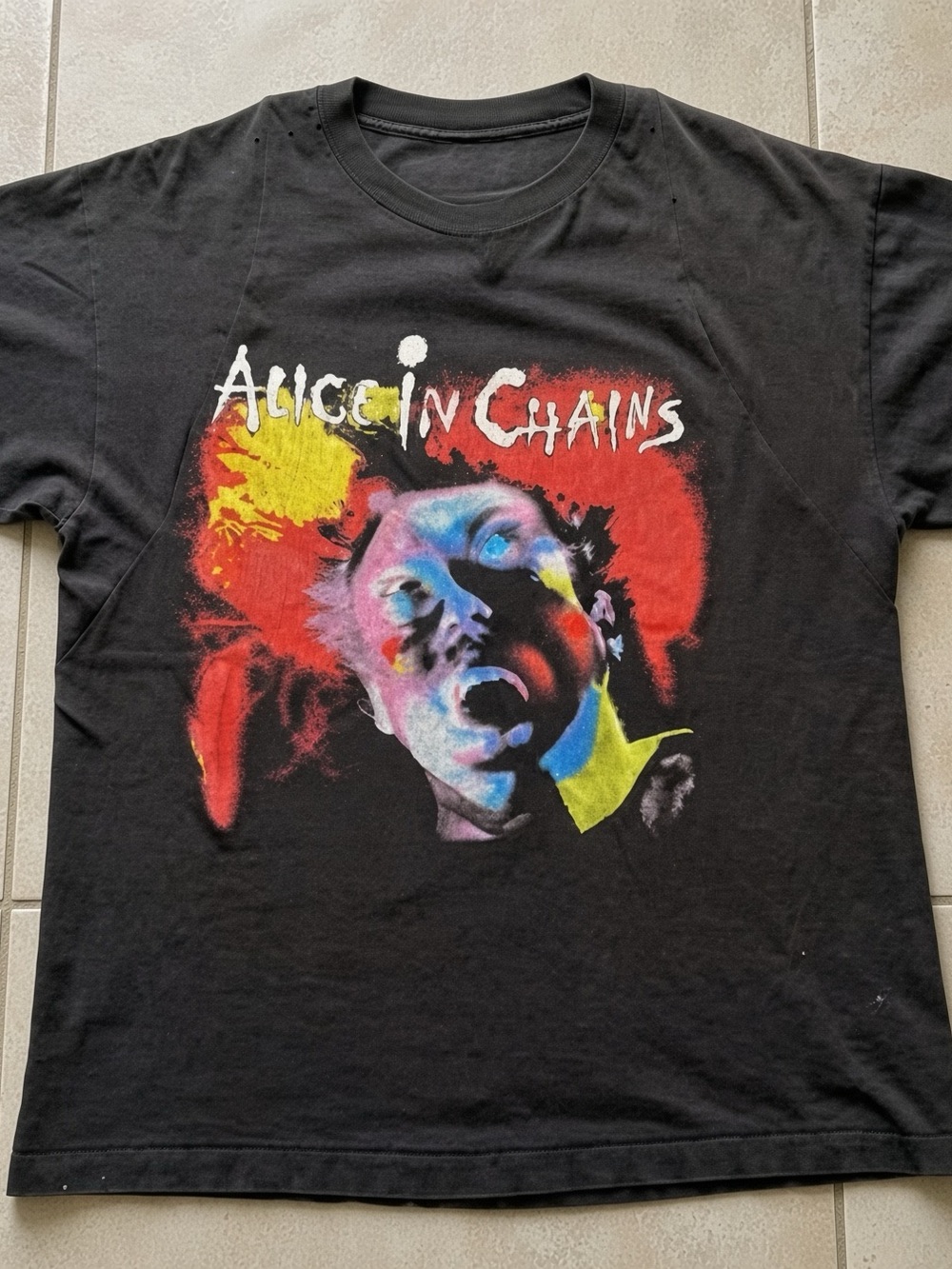 Alice In Chains Facelift 90s Grunge Band Tee